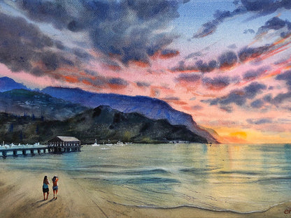 Hanalei Bay, Hawaii